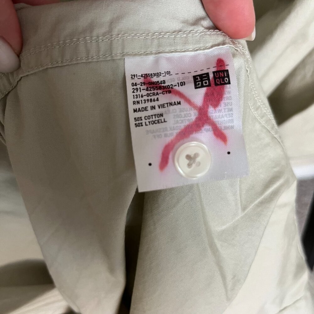 Uniqlo Cotton Dress Size XS - Picture 10 of 10